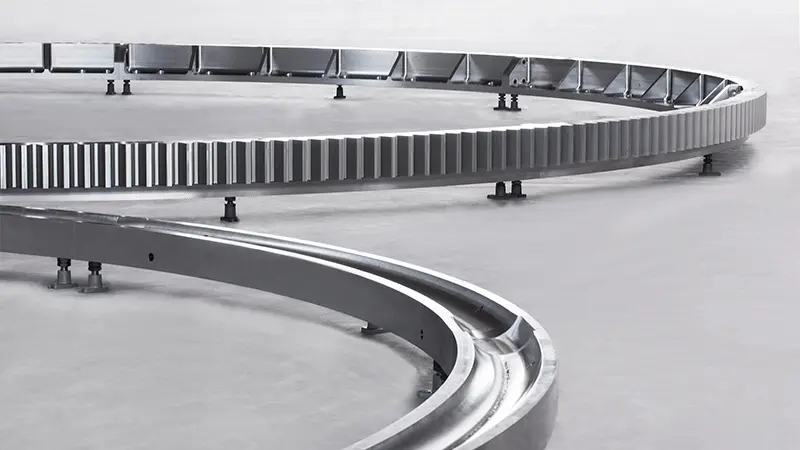 turboMech Products: Slewing Bearings – Ball-Race Gear Rings